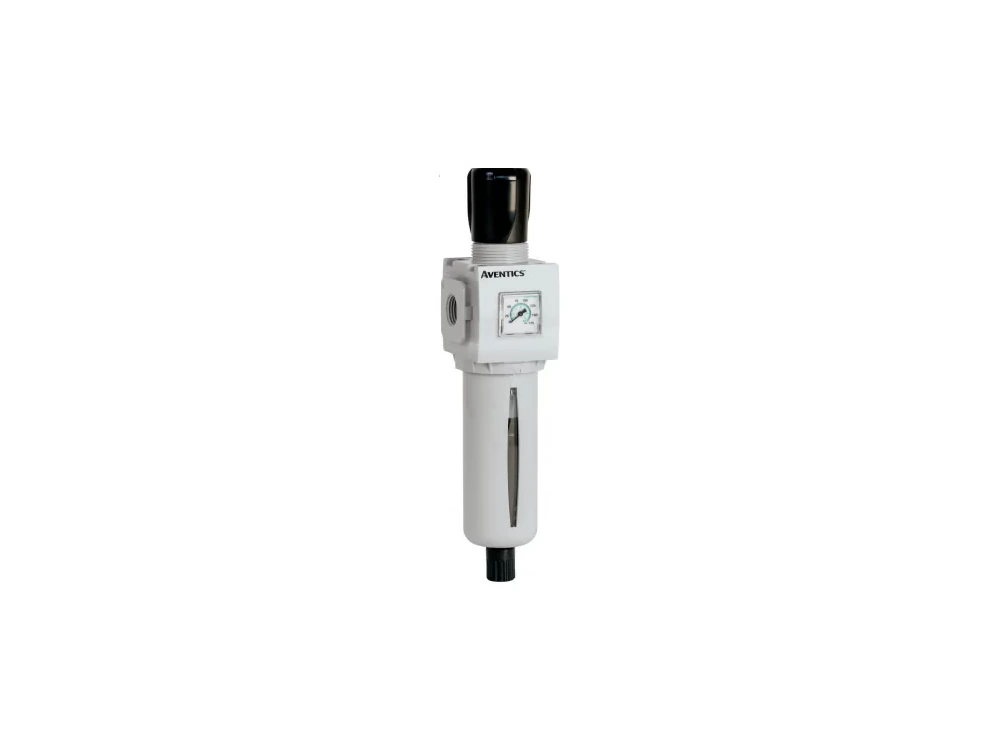 Filtroregulator Emerson AVENTICS serii 652 z manometrem